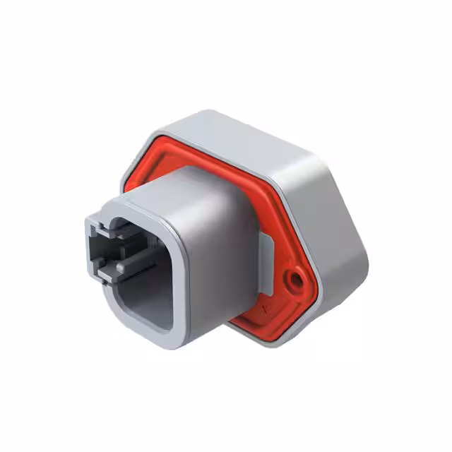 ATP15-4P-BM04GRY Amphenol Sine Systems Corp  Embases à broches mâles